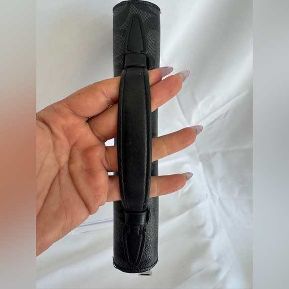 Coach Double Zip Travel Organizer In Signature Canvas - Picture 5 of 15